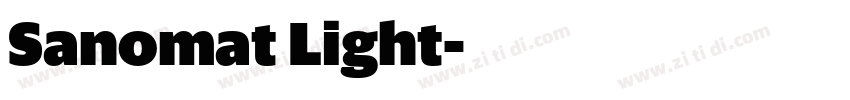 Sanomat Light字体转换